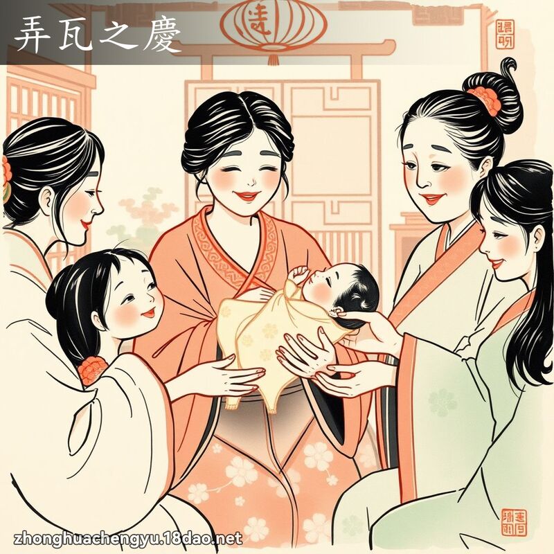 弄瓦之慶 配图