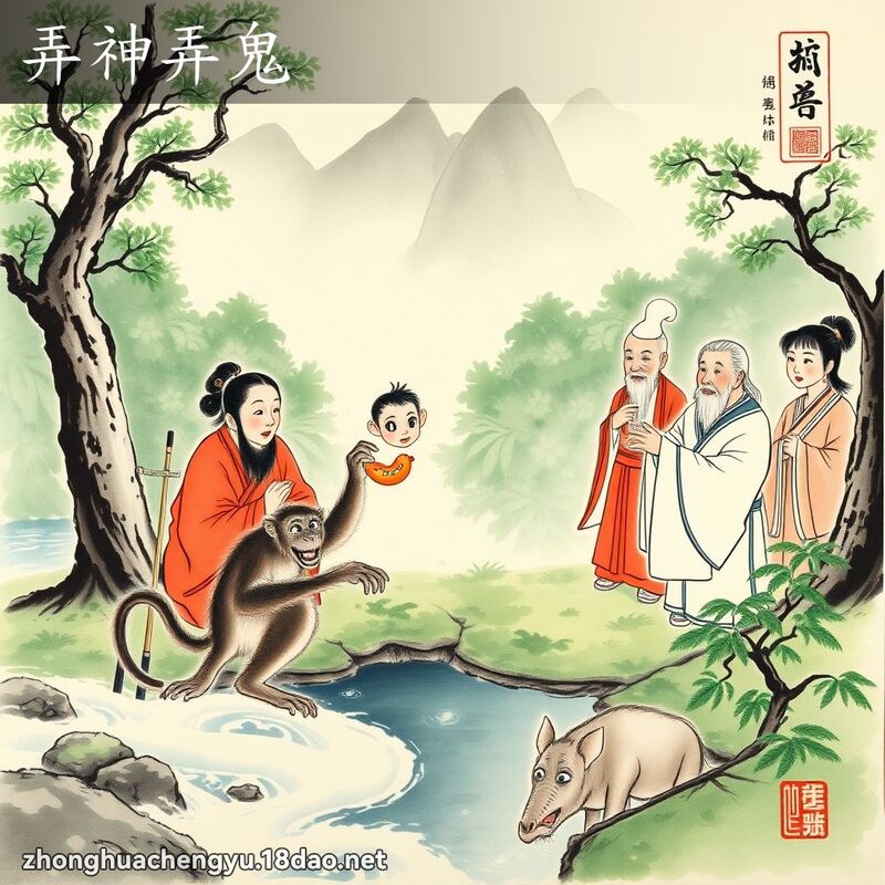 弄神弄鬼 配图