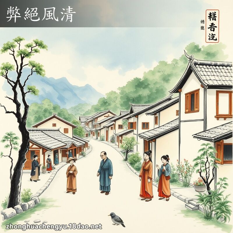 弊絕風清 配图
