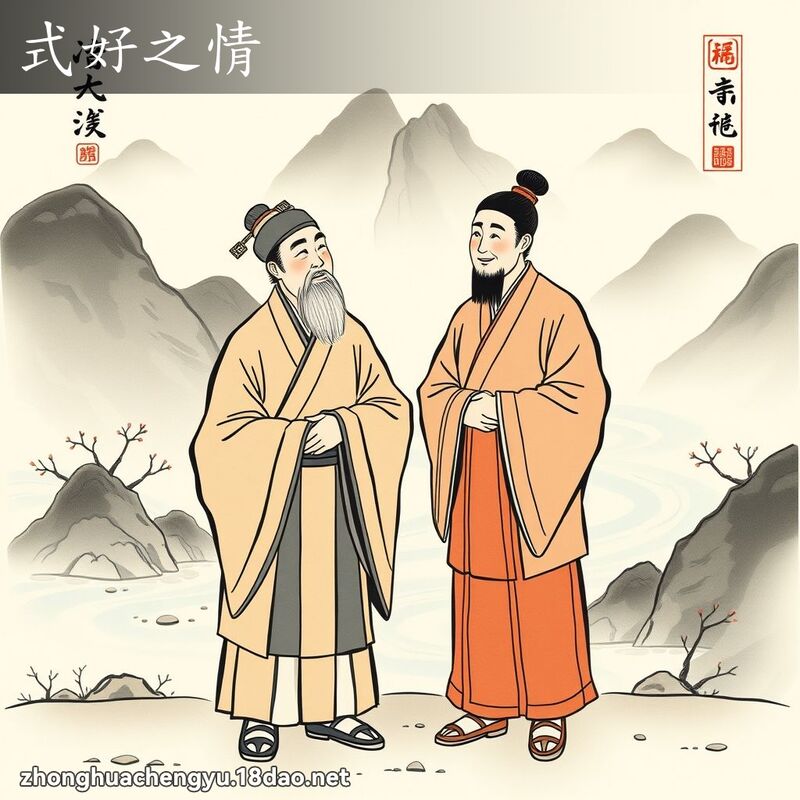 式好之情 配图