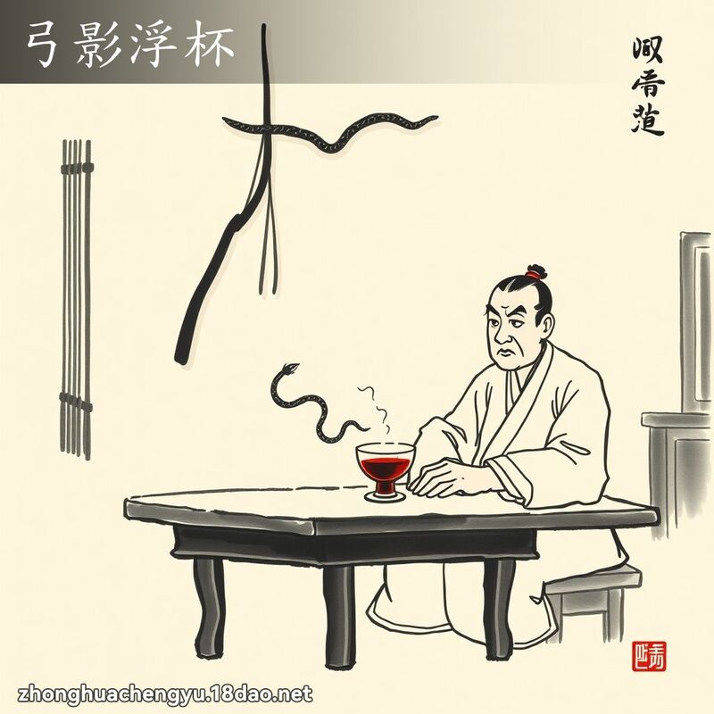 弓影浮杯 配图
