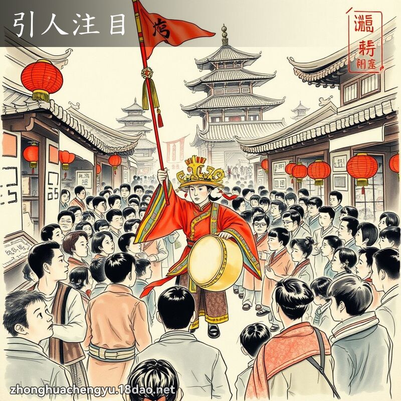 引人注目 配图