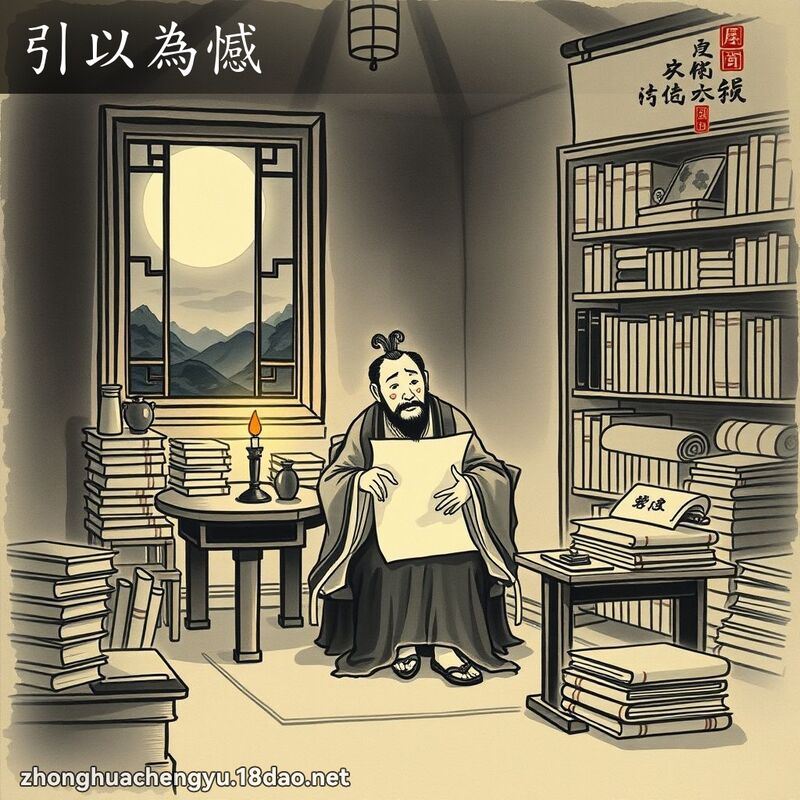 引以為憾 配图