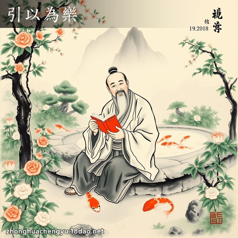 引以為樂 配图