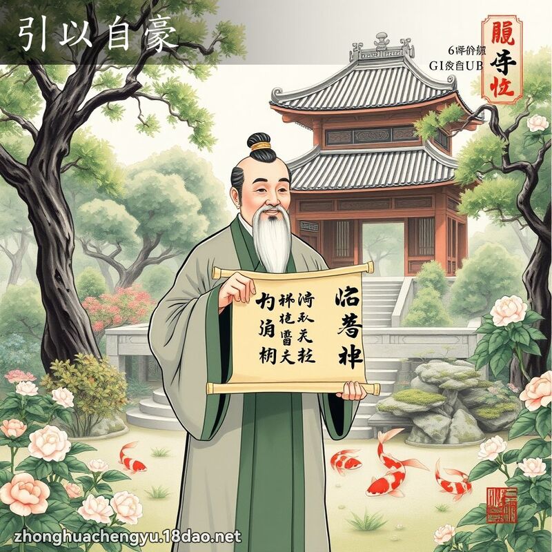引以自豪 配图