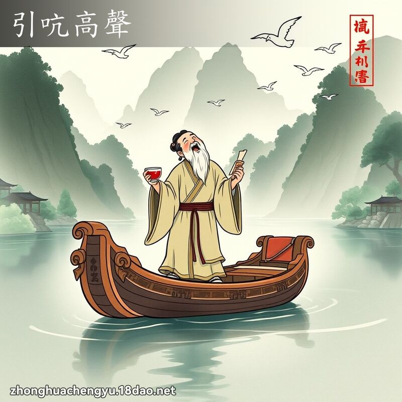 引吭高聲 配图