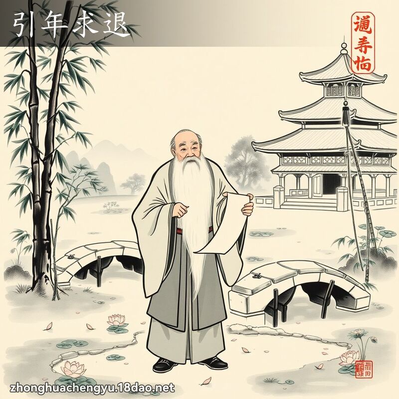 引年求退 配图