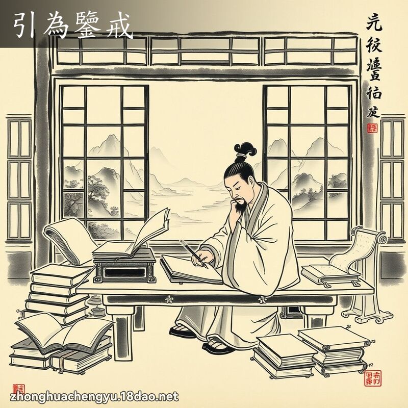 引為鑒戒 配图