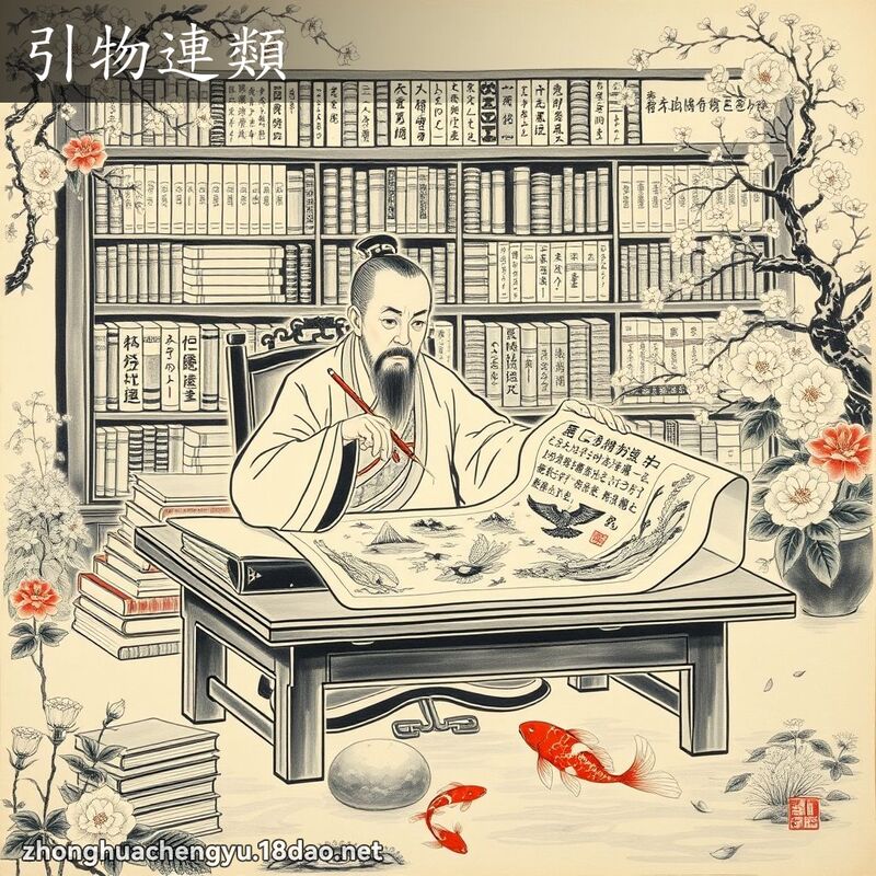 引物連類 配图
