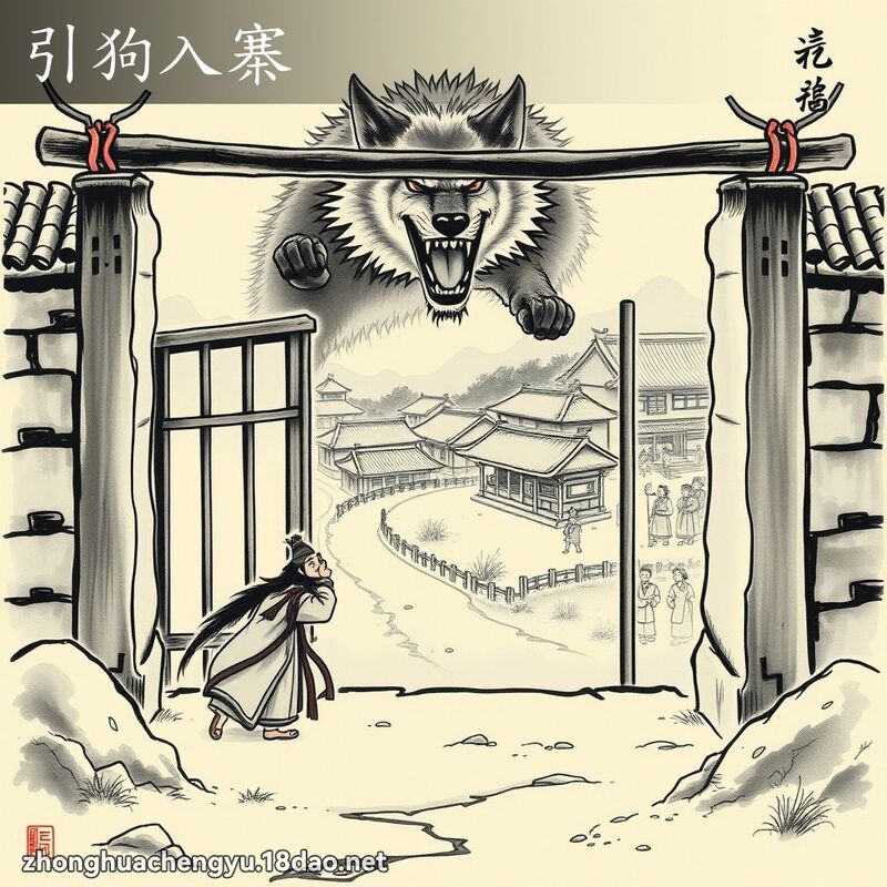 引狗入寨 配图