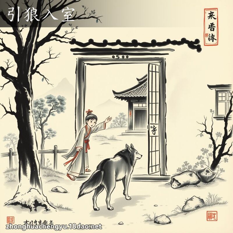 引狼入室 配图