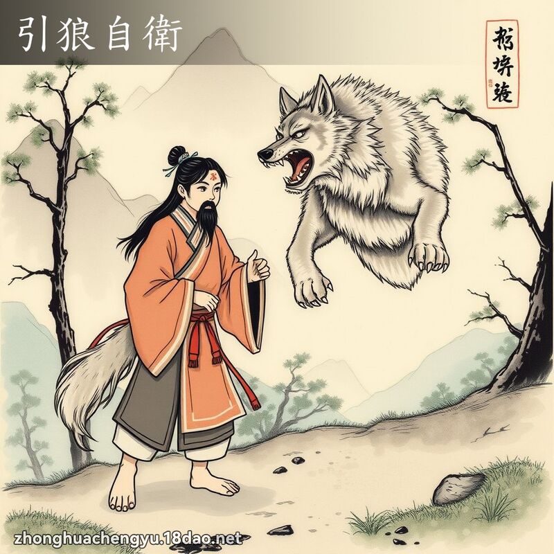 引狼自衛 配图
