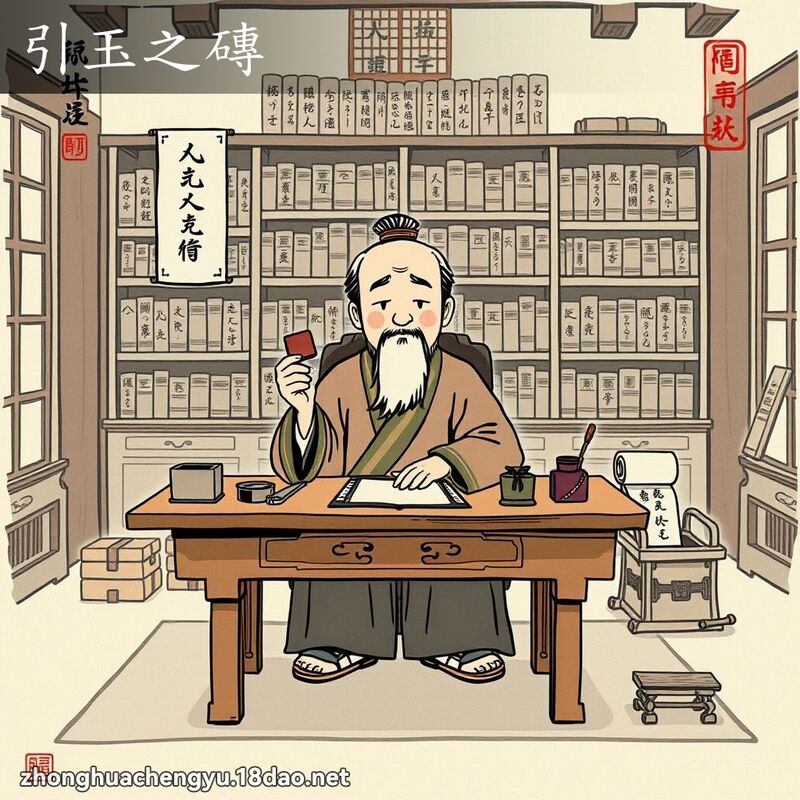 引玉之磚 配图