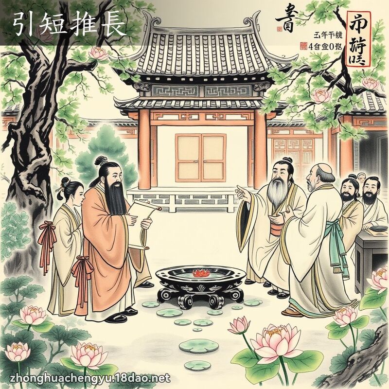 引短推長 配图
