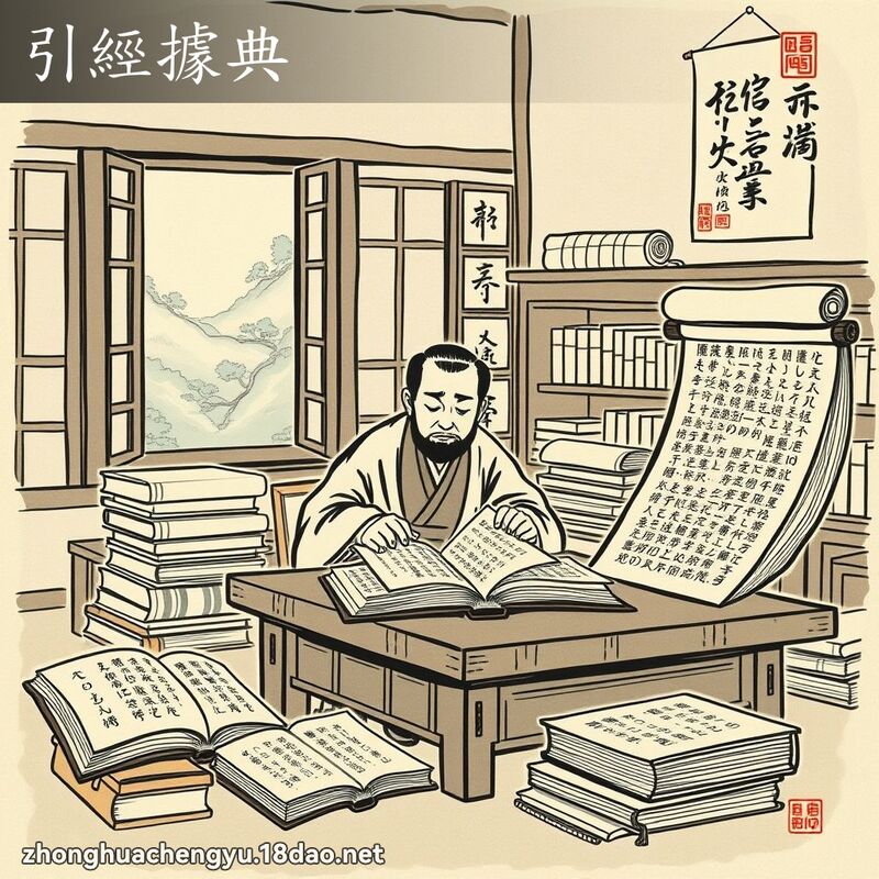 引經據典 配图
