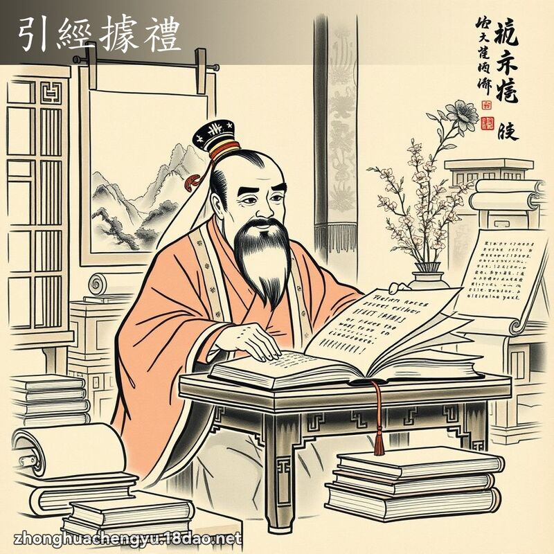 引經據禮 配图