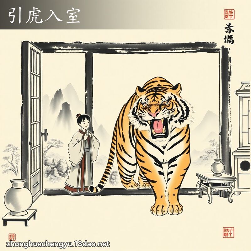引虎入室 配图