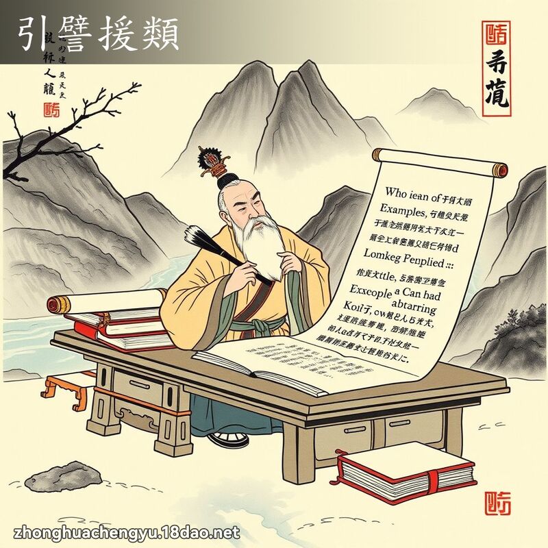 引譬援類 配图