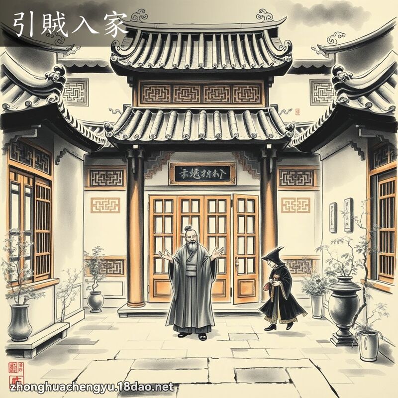 引賊入家 配图