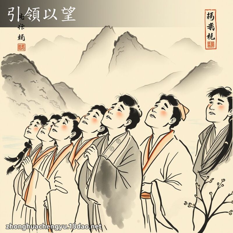引領以望 配图