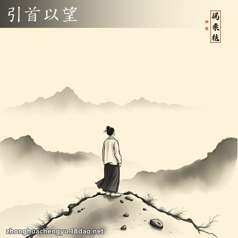 引首以望 配图