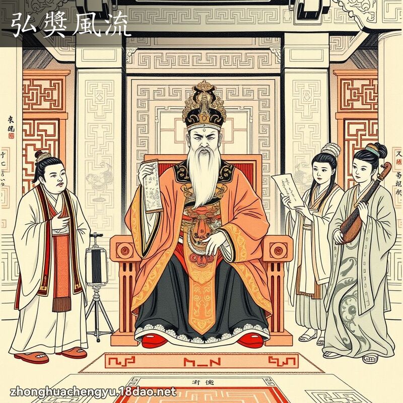 弘獎風流 配图