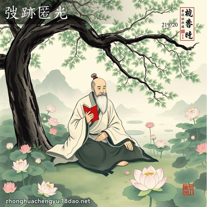 弢跡匿光 配图