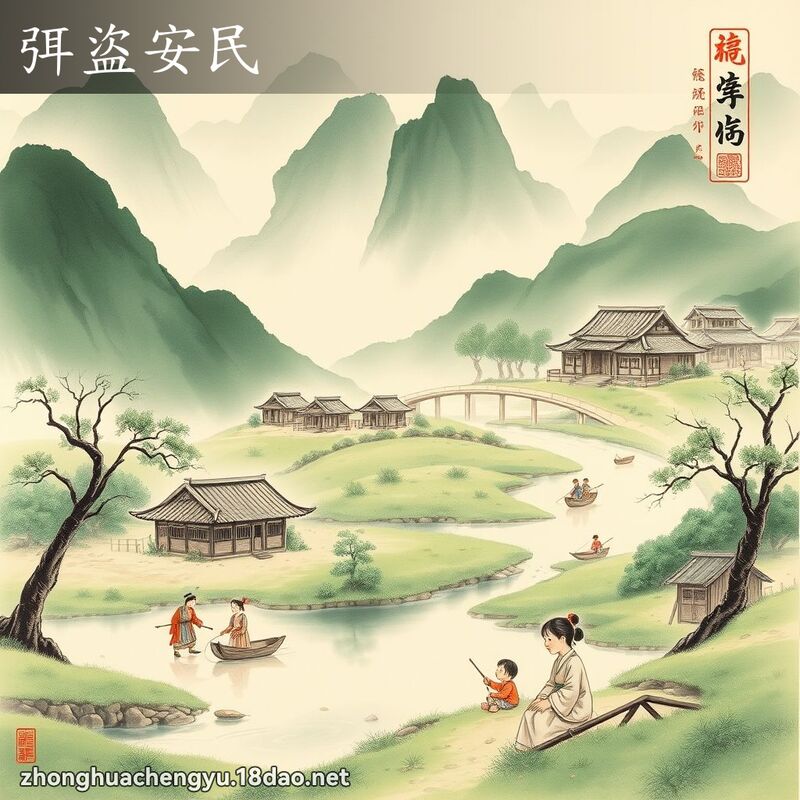 弭盜安民 配图