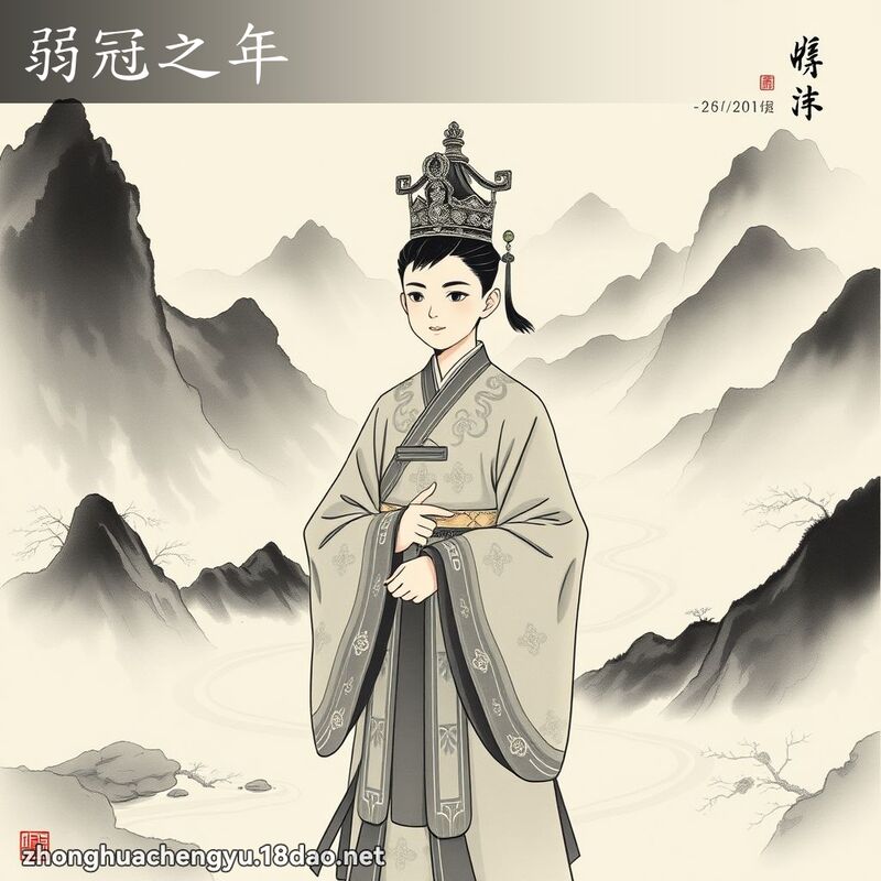 弱冠之年 配图