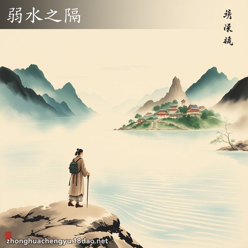 弱水之隔 配图