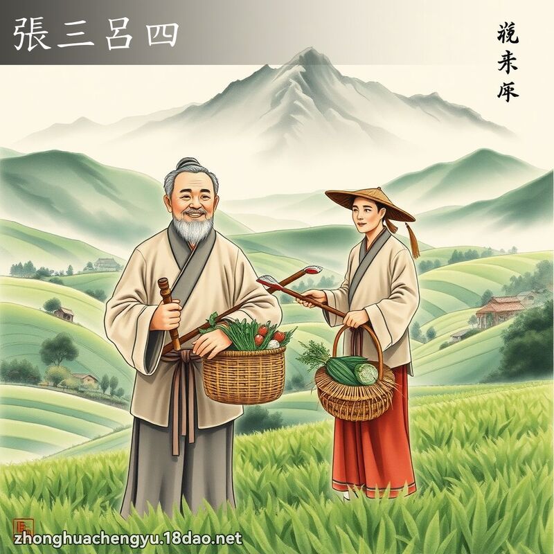 張三呂四 配图