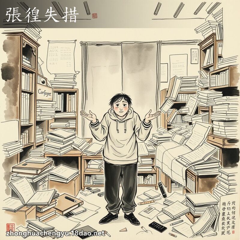 張徨失措 配图