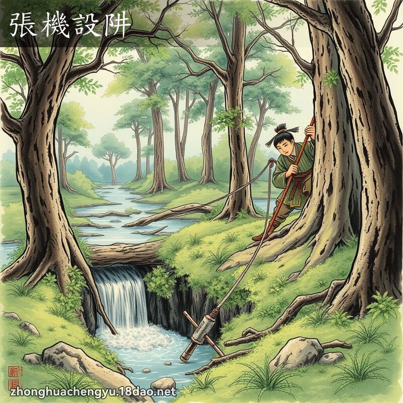 張機設阱 配图
