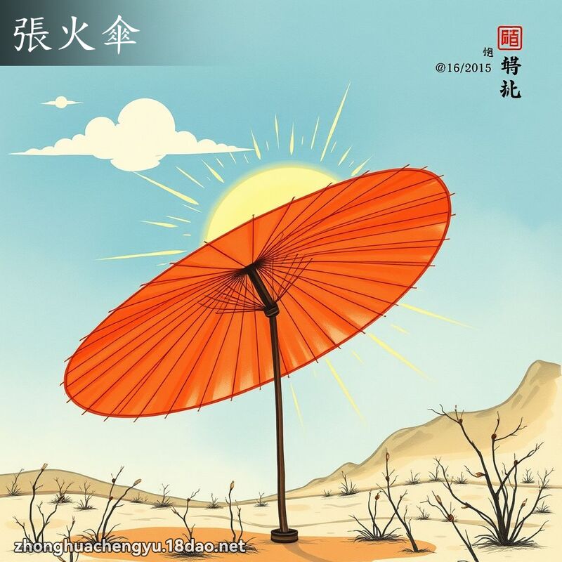 張火傘 配图