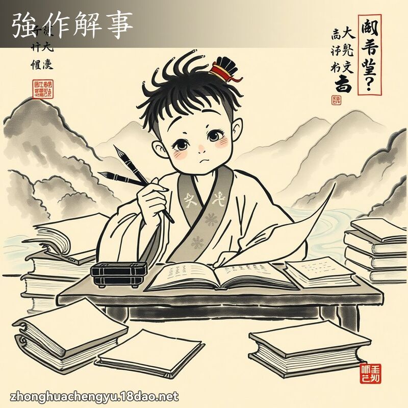 強作解事 - 中華成語配圖