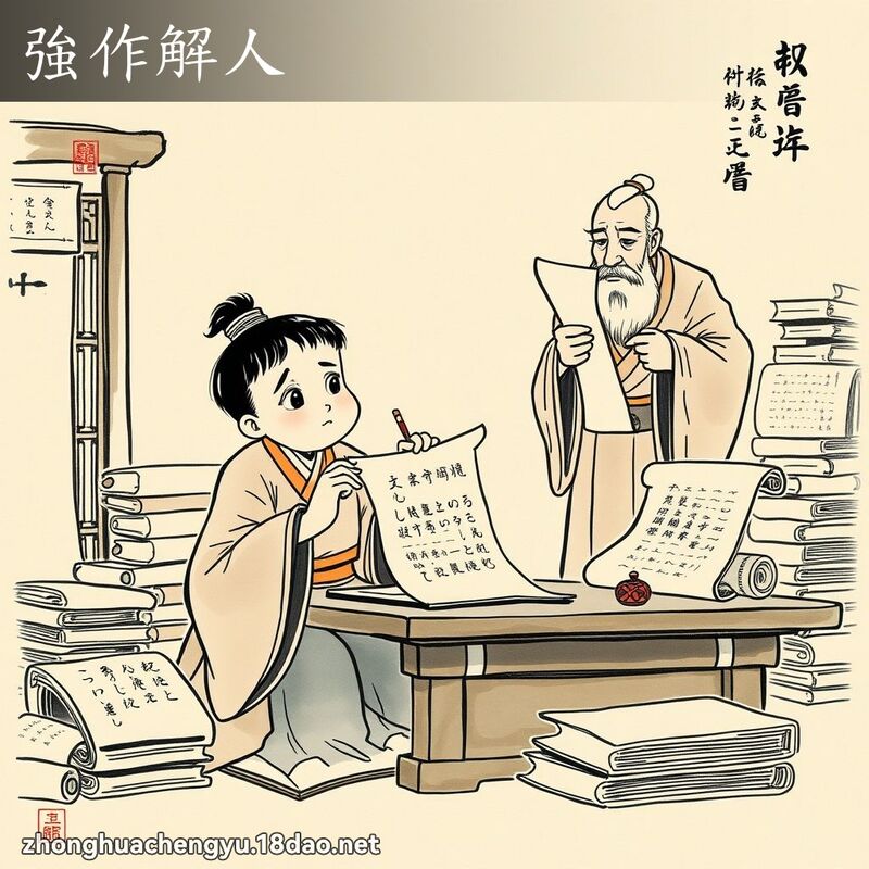 强作解人 - 中华成语配图
