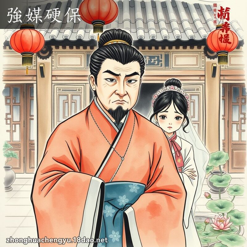 强媒硬保 - 中华成语配图
