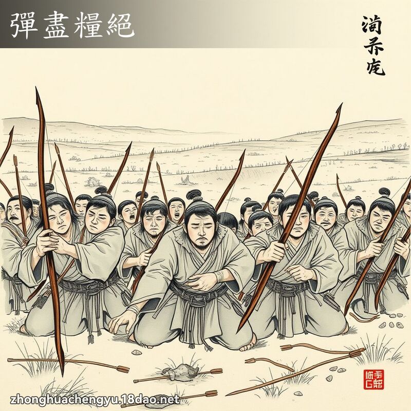 彈盡糧絕 配图