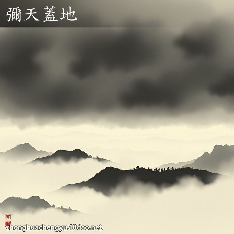 彌天蓋地 配图