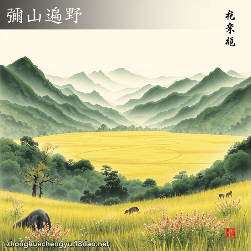 彌山遍野 配图