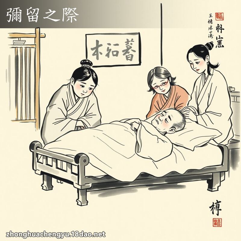 彌留之際 配图