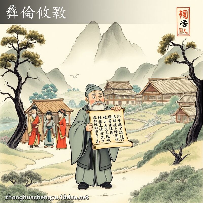 彝倫攸斁 配图