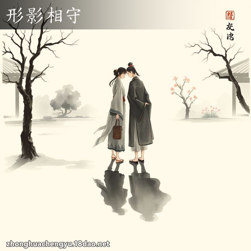 形影相守 配图