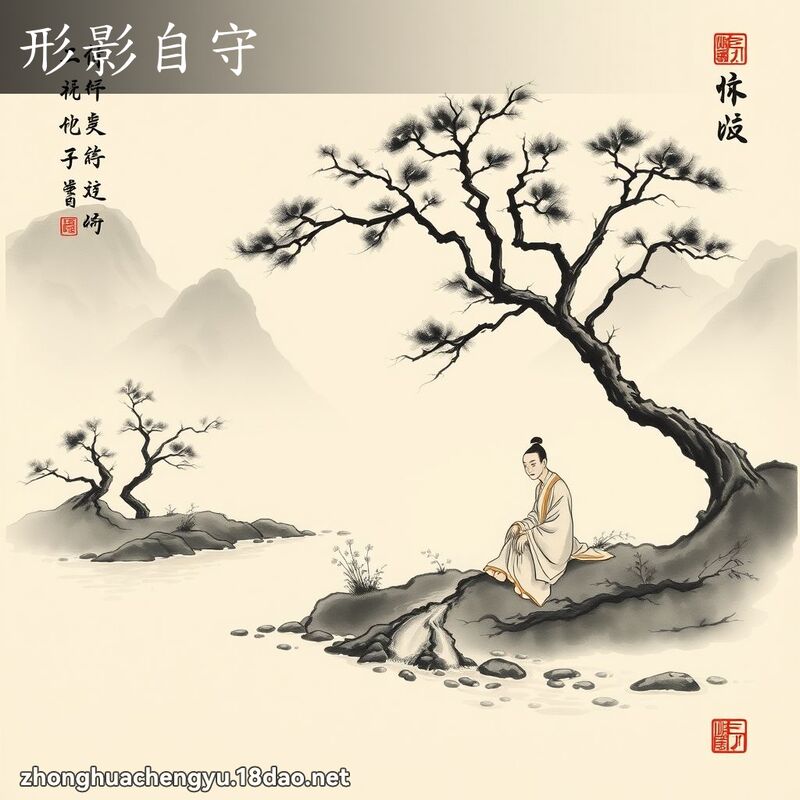 形影自守 配图