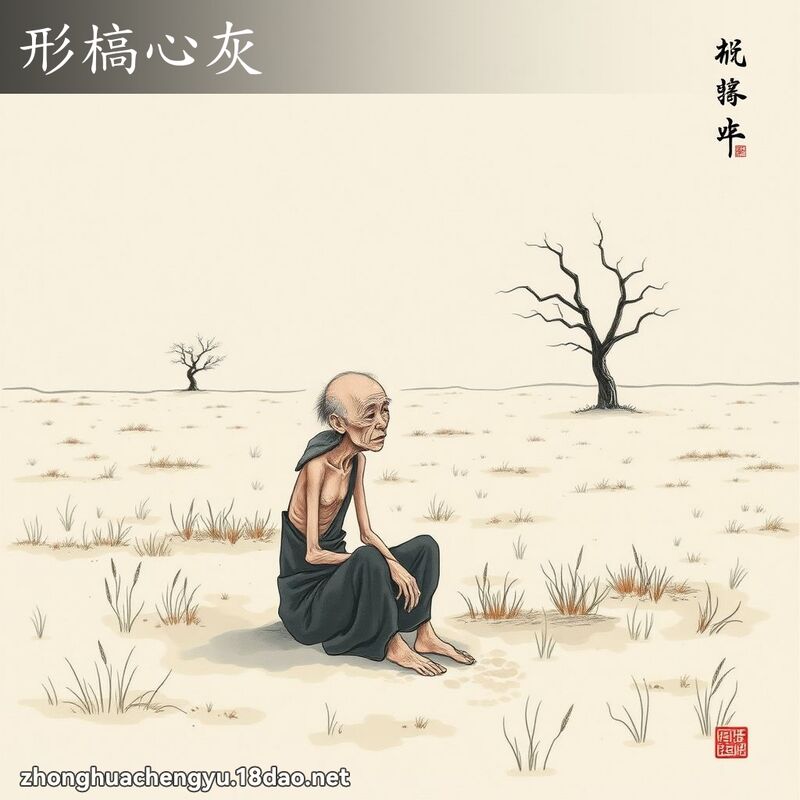 形槁心灰 配图