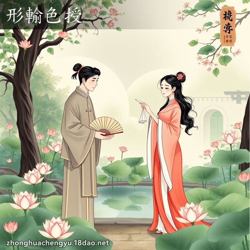 形輸色授 配图
