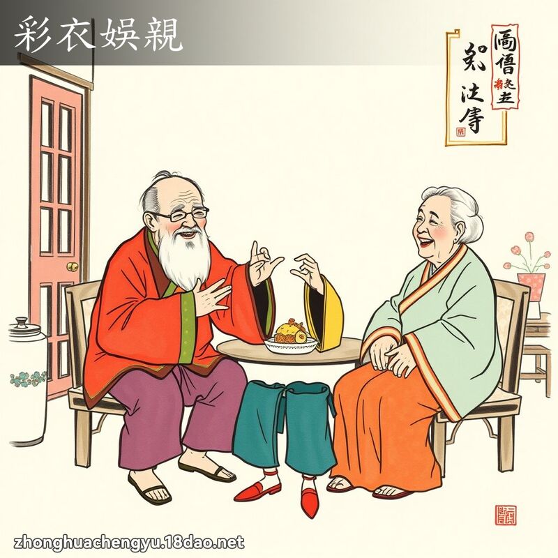 彩衣娛親 配图