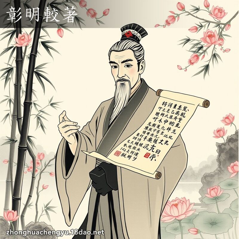 彰明較著 配图