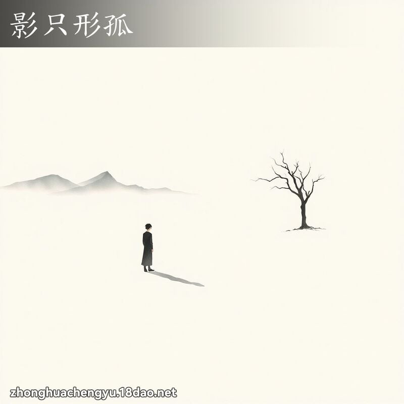 影只形孤 配图