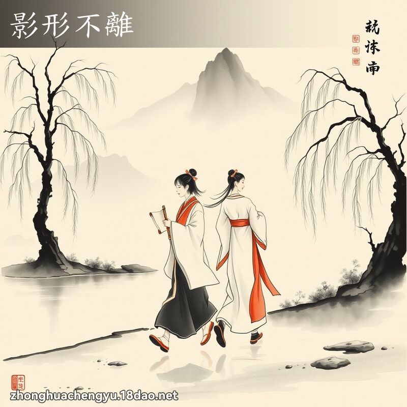 影形不離 配图